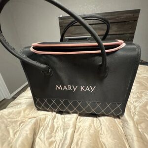 Mary Kay Black Tote with Pink Trim